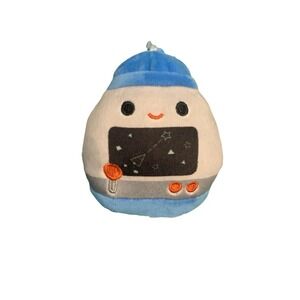 Kellytoy Squishmallow Adin Space Game Gamer Clip On‎ Keychain